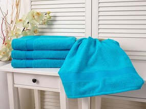 Uterák ADRIA 50x100 cm azúrový, 100% bavlna