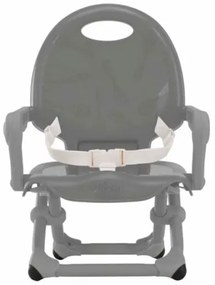 Chicco - Detský prenosný podsedák na stoličku POCKET SNACK šedá