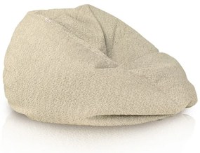 Sedací vak SAKO svetlobéžový bouclé