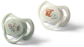 Cumlík silikónový, symertický tvar, 6-18m, 2 ks - So Cute