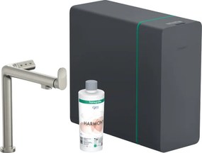 Hansgrohe Aqittura M91, sodaSystem 240, 1jet, vzhľad nerezu, HAN-76837800
