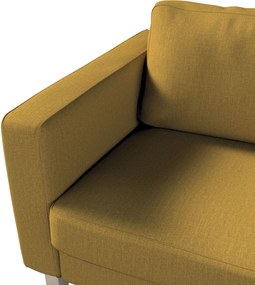Poťah na sedačku Karlstad (nerozkladací, 3-miestny, krátky) farba produktu žltá látka zapletaná