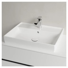 Villeroy & Boch COLLARO - Umývadlo 600x470x160 mm, s prepadom, biela Alpin CeramicPlus 4A336GR1