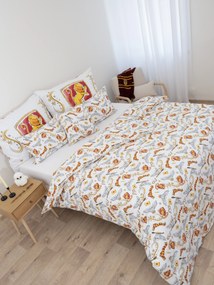 Bavlnené obliečky Renforcé - Chrabromil biely 140 × 200 cm, 70 x 90 cm