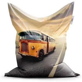 Sablio Sedací vak Autobus veterán - 150x100 cm