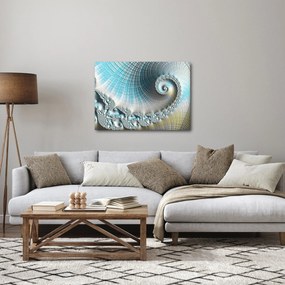 Obraz texturovanej špirály (70x50 cm)