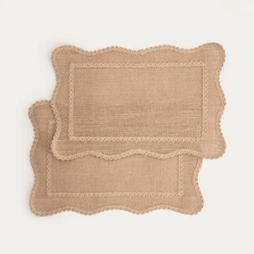 Podložka pod tanier CALMA  béžová 775673 (2 ks)