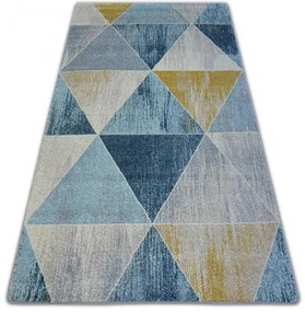 Kusový koberec Triangle modrý 280x370cm