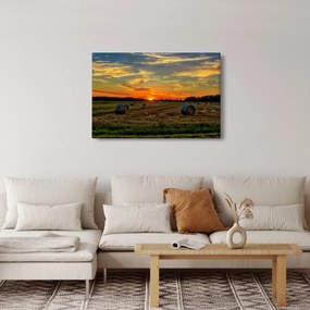 Obraz - Dedinské balíky (90x60 cm)