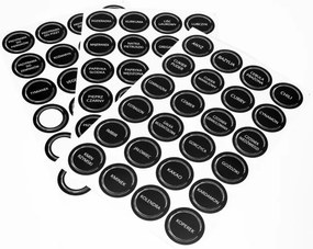 Sada koreničiek MARSALA čierna (24 ks)