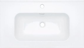 Deante Zápustné keramické umývadlo Tubo 80x46 cm - CTU 6U8W