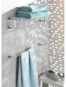 GROHE 40509001 - Držiak na uteráky ESSENTIALS CUBE 600 mm lesklý chróm