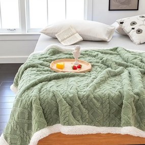 Hrejivá barančeková deka Homa KOBELA GREEN