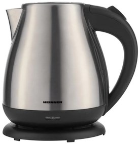 Heinner HEK-17IX - Rýchlovarná kanvica 1,7 l 2200W/230V matný chróm/čierna