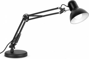 Toolight Toolight, JNH042-1TD, stolná lampa s nastaviteľným ramenom, kresliarsky štýl, 1× E27, čierna, OSW-56233