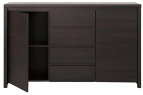 Komoda BRW Kaspian KOM2D4S (Wenge). Vlastná spoľahlivá doprava až k Vám domov. 735071