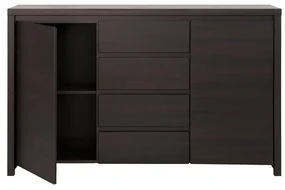 Komoda BRW Kaspian KOM2D4S (Wenge). Vlastná spoľahlivá doprava až k Vám domov. 735071