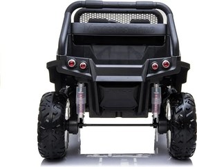LEAN CARS Elektrické autíčko Mercedes Unimog čierne