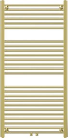 Mexen Mars, vykurovacie teleso 1200x600 mm, 487 W, zlatá lesklá, W110-1200-600-00-50