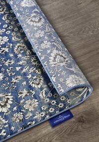 Villeroy & Boch, Kusový koberec Villeroy & Boch 106119 Blue, Cream, 160x235, modrá, obývacia izba