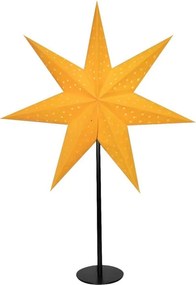 Čierno-oranžová vianočná svetelná dekorácia Clara – Markslöjd