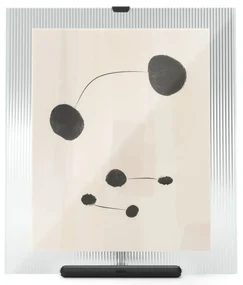 Čierny sklenený stojací rámček 26x30,5 cm Flute – Umbra
