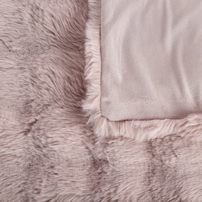 PREHOZ NA POSTEĽ LILY 200X220 CM PUDROVÁ