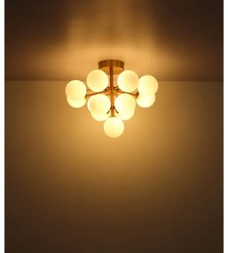 Globo 56143-13GD - Prisadený luster GRAPPY 13xG9/5W/230V pr. 56 cm zlatá