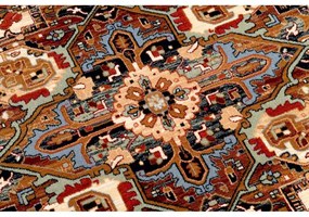 Vlnený kusový koberec Keshan béžový 80x145cm