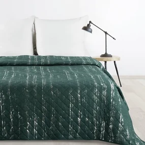 Dekorstudio Prehoz na posteľ BLINK 1 v tmavozelenej farbe Rozmer prehozu (šírka x dĺžka): 220x240cm