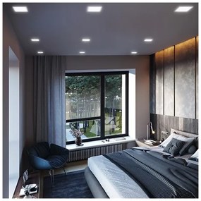 Solight WD145 - LED podhľadové svietidlo 24W/230V 3000/4000/6000K 30x30 cm biele