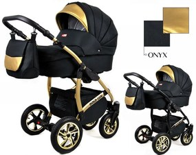 Kombinovaný kočík Raf-pol Gold lux - Onyx (2-kombinácia)
