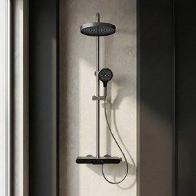 Rea Farel, sprchový set s vaňovým výtokom, grafitová matná, REA-P0352