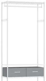 Otvorená šatníková skriňa LGR411W01