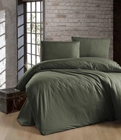 Obliečky damaškové tmavo zelená 200x140cm+90x70cm TiaHome