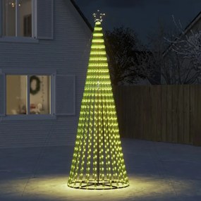Vianočný stromček svetelný kužeľ 688 LED teplý biely 300 cm 358068