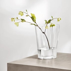 Váza Alvar Aalto 270mm, číra