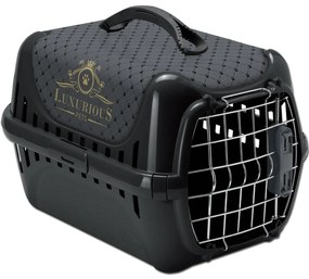 Moderná Prepravka pre mačky a malé psy Luxurious, 50 x 32 x 34,5 cm