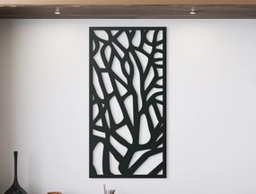 drevko Moderný obraz Konáre stromu Rozmer obrazu: 44,5 x 22,5 cm, Farba dekorácie: Čierna
