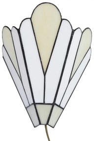 Vitráž nástenné svietidlo WHITE 29*20