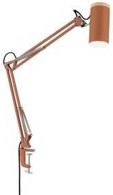 Orion - Stolná lampa so svorkou GILI 1xE27/40W/230V tehlová