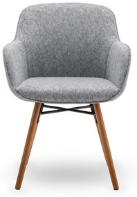 Čalúnená stolička Esquri grey