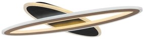 Rabalux 71313-LED Stm. stropné svietidlo TANELI 70W/230V 3000/4000/6000K černá+DO RL71313