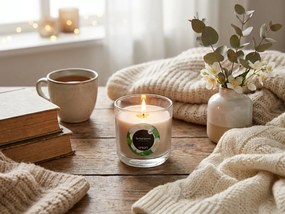 Vonná sviečka v skle SPIRITUAL JASMINE 8,5 cm krémová