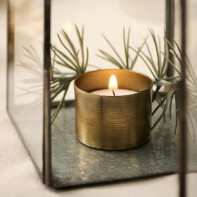 Ib Laursen Magnetický svietnik na čajovú sviečku Rustic Gold