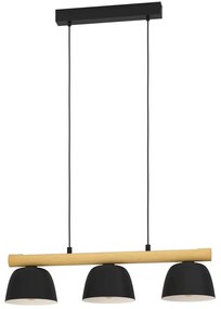 Eglo 43739 - Luster na lanku SHERBURN 3xE27/40W/230V