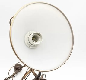 Luster na tyči COBRA 3xE27/60W/230V bronz/patina