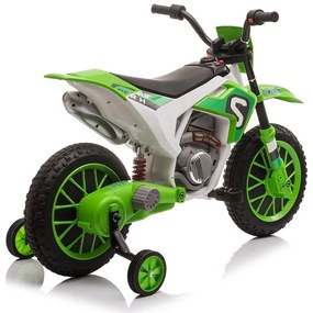 LEAN CARS Elektrická motorka XMX616 - zelená - 2x35W - 1x12V7Ah - 2021