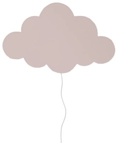 Lampa Cloud – matná ružová