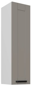 Horná kuchynská skrinka Lucid 30 G-108 1F (korpus: biela + front: mdf claygrey). Vlastná spoľahlivá doprava až k Vám domov. 1134681